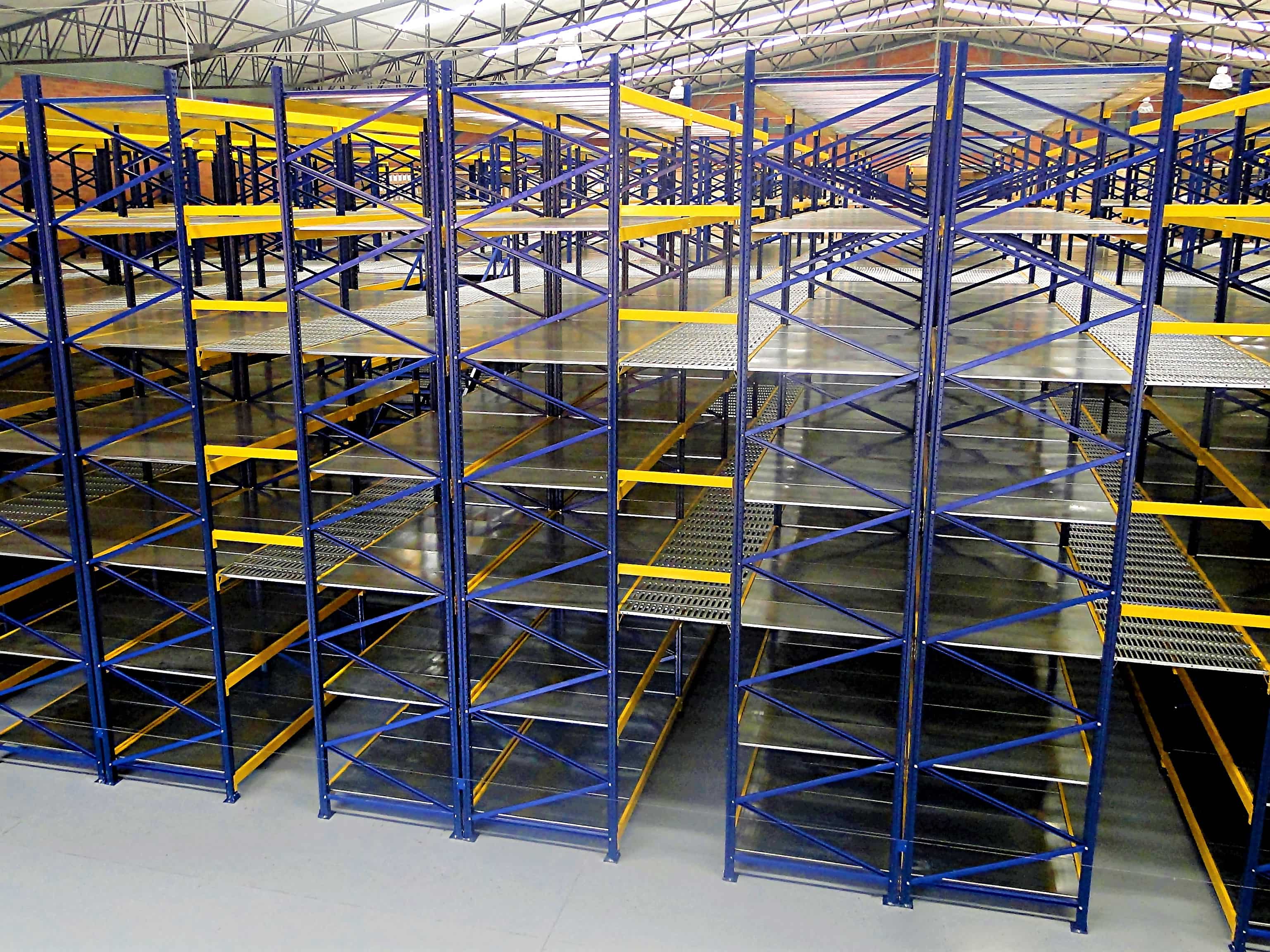 Imagen de muestra de una estanteria de gran capacidad